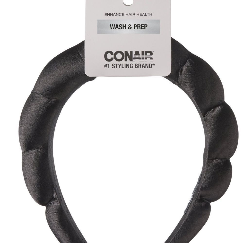 Conair Spa Headband Black Purple